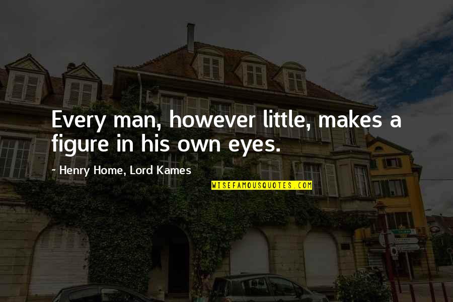 Friends Changing For A Boy Quotes By Henry Home, Lord Kames: Every man, however little, makes a figure in
