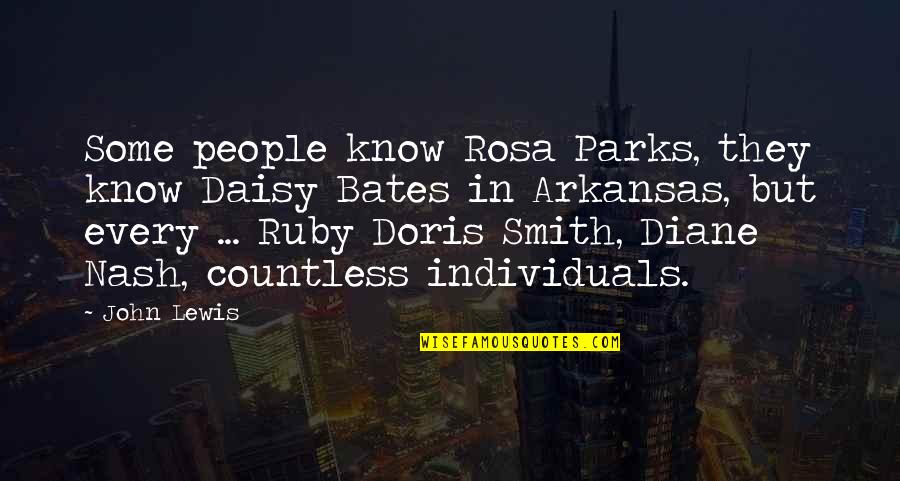 Friends Leaving And Coming Back Quotes By John Lewis: Some people know Rosa Parks, they know Daisy