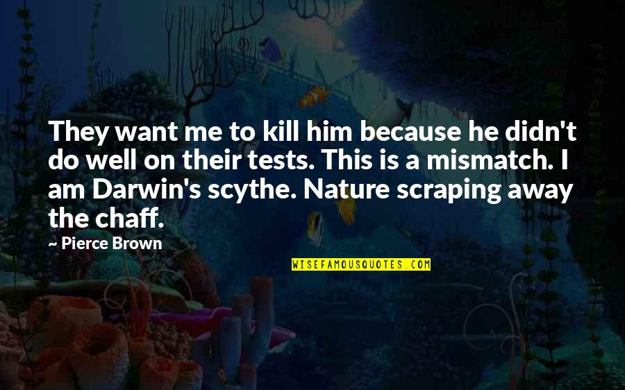 Friends Still Together Quotes By Pierce Brown: They want me to kill him because he Friends Still Together Quotes By Pierce Brown: They want me to kill him because he