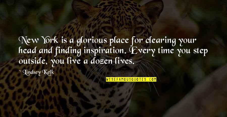 Friendship And Love Life Quotes By Lindsey Kelk: New York is a glorious place for clearing