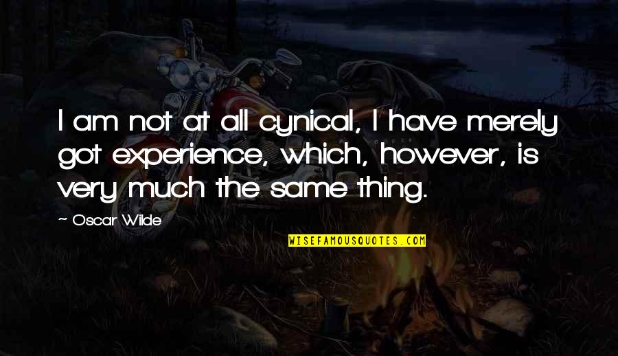 Friendship Chain Quotes By Oscar Wilde: I am not at all cynical, I have Friendship Chain Quotes By Oscar Wilde: I am not at all cynical, I have