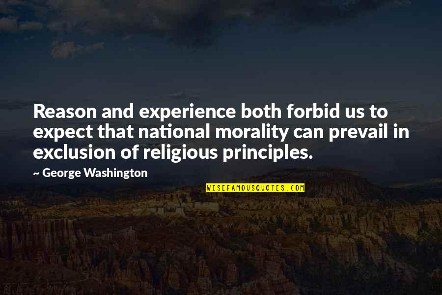 Friendship In Japanese Quotes By George Washington: Reason and experience both forbid us to expect