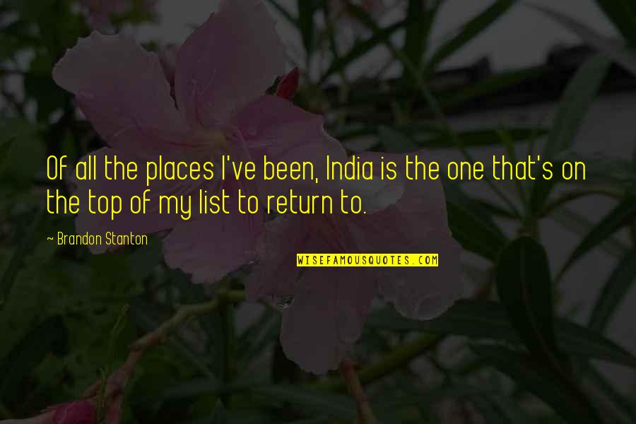Friendships Being Broken Quotes By Brandon Stanton: Of all the places I've been, India is