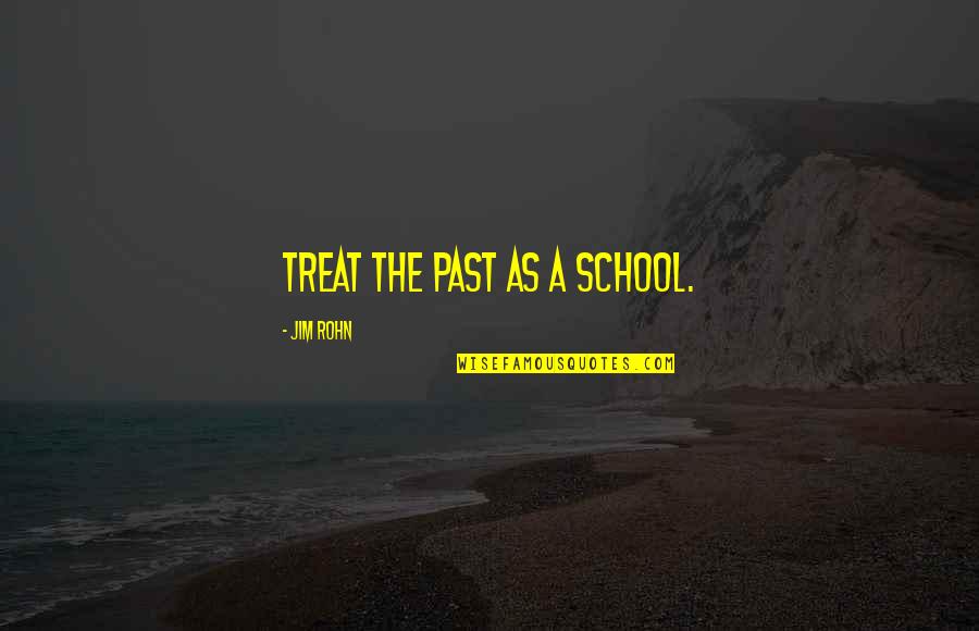 Frozen Positive Quotes By Jim Rohn: Treat the past as a school. Frozen Positive Quotes By Jim Rohn: Treat the past as a school.