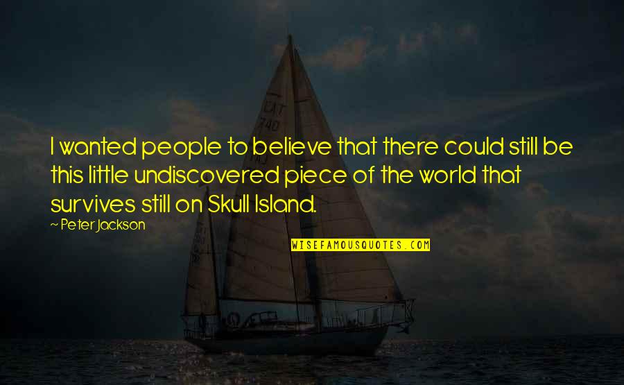 Fruttare Frozen Quotes By Peter Jackson: I wanted people to believe that there could Fruttare Frozen Quotes By Peter Jackson: I wanted people to believe that there could