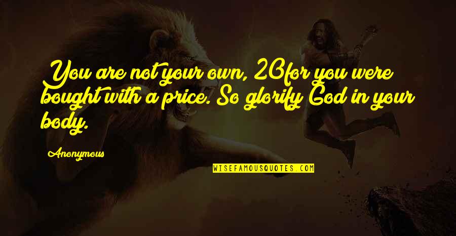 Funcionamento Do Dhcp Quotes By Anonymous: You are not your own, 20for you were