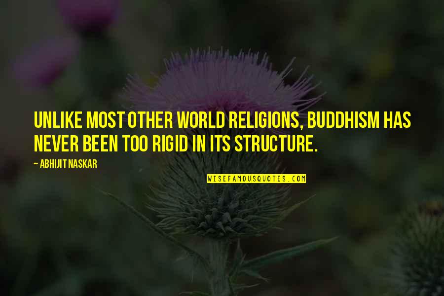 Fundamentalism Quotes By Abhijit Naskar: Unlike most other world religions, Buddhism has never