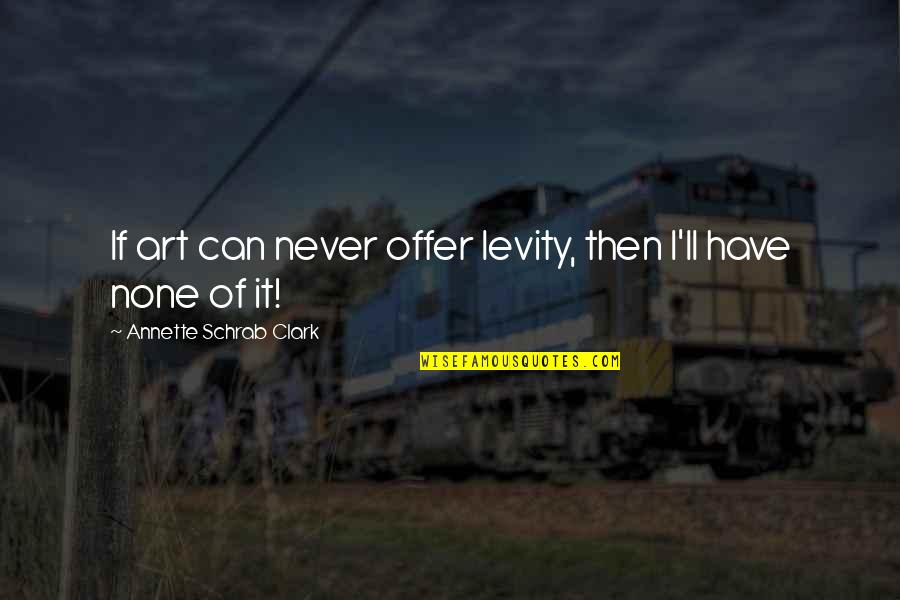 Fungicides With Copper Quotes By Annette Schrab Clark: If art can never offer levity, then I'll Fungicides With Copper Quotes By Annette Schrab Clark: If art can never offer levity, then I'll