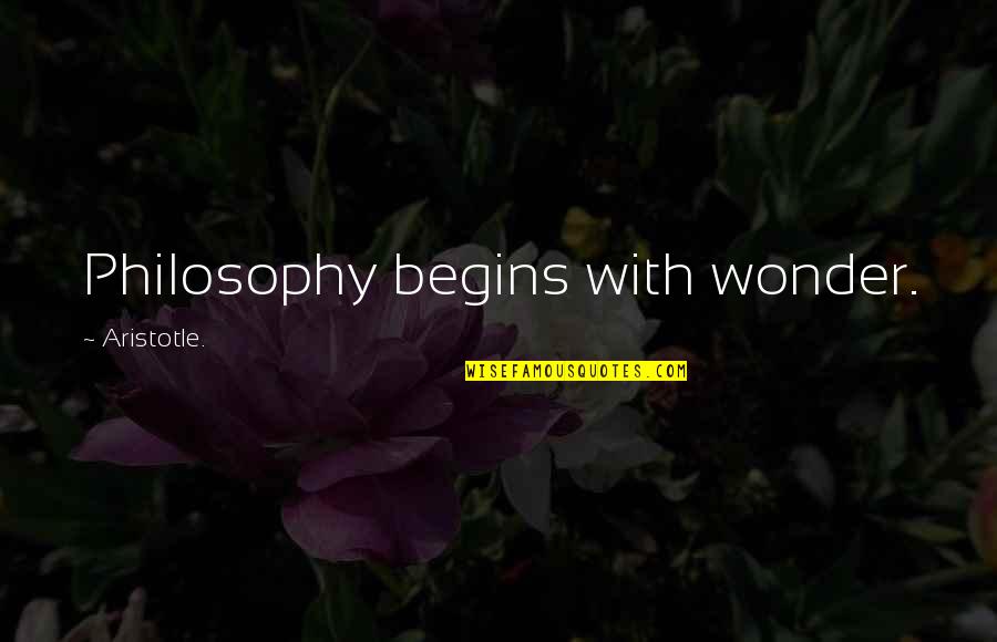 Funny Accessories Quotes By Aristotle.: Philosophy begins with wonder.