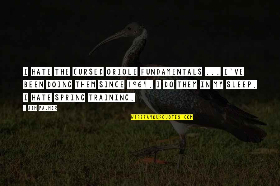 Funny Alien Ufo Quotes By Jim Palmer: I hate the cursed Oriole fundamentals ... I've Funny Alien Ufo Quotes By Jim Palmer: I hate the cursed Oriole fundamentals ... I've