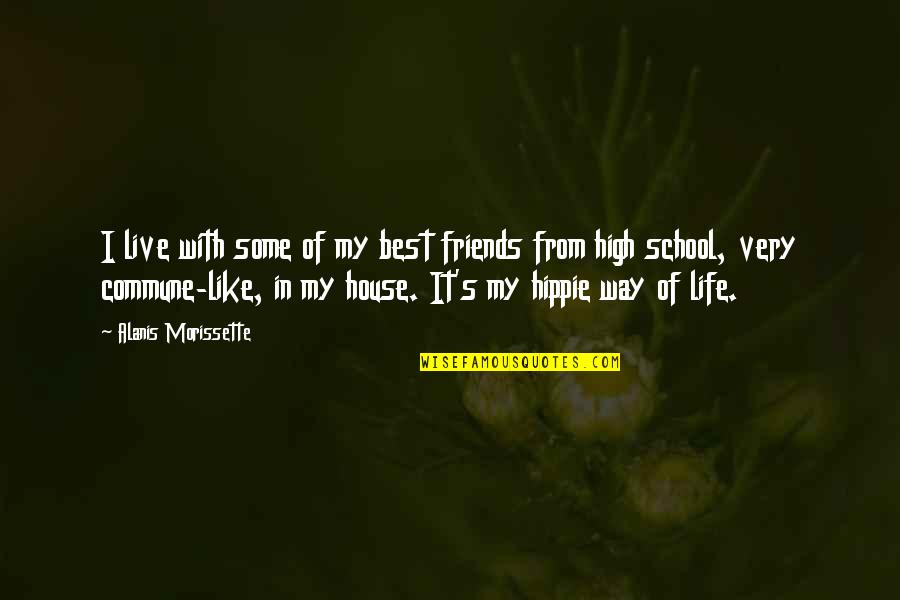 Funny Bad Smell Quotes By Alanis Morissette: I live with some of my best friends Funny Bad Smell Quotes By Alanis Morissette: I live with some of my best friends