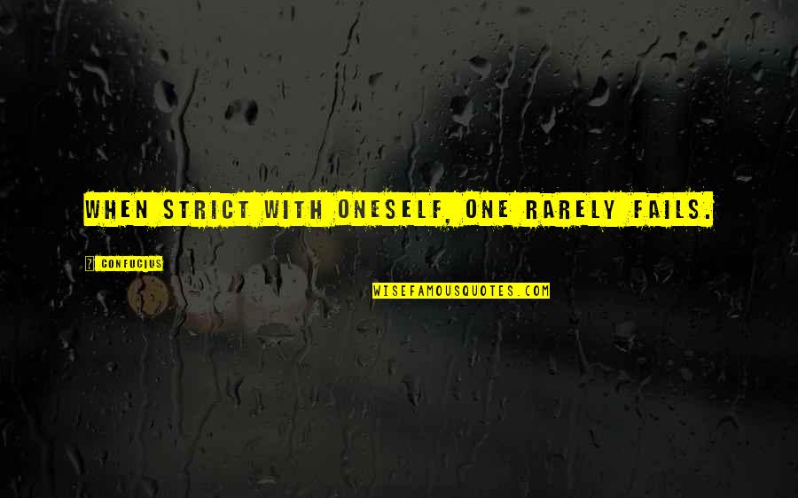 Funny Basketball Referee Quotes By Confucius: When strict with oneself, one rarely fails. Funny Basketball Referee Quotes By Confucius: When strict with oneself, one rarely fails.