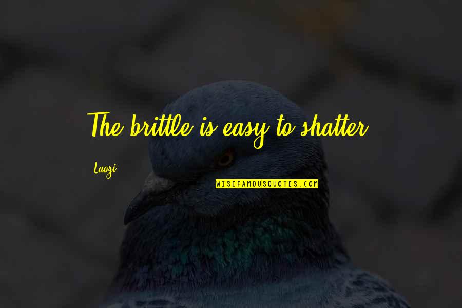 Funny Big Booty Quotes By Laozi: The brittle is easy to shatter. Funny Big Booty Quotes By Laozi: The brittle is easy to shatter.