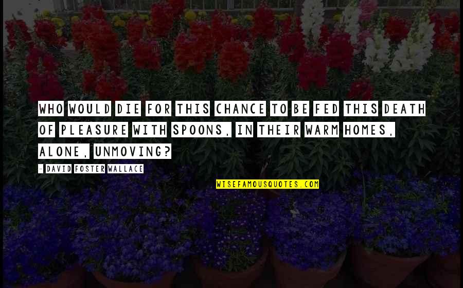 Funny Bored Quotes By David Foster Wallace: Who would die for this chance to be Funny Bored Quotes By David Foster Wallace: Who would die for this chance to be