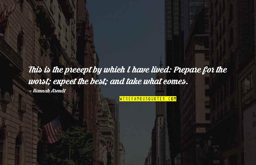 Funny Daryl Dixon Quotes By Hannah Arendt: This is the precept by which I have Funny Daryl Dixon Quotes By Hannah Arendt: This is the precept by which I have