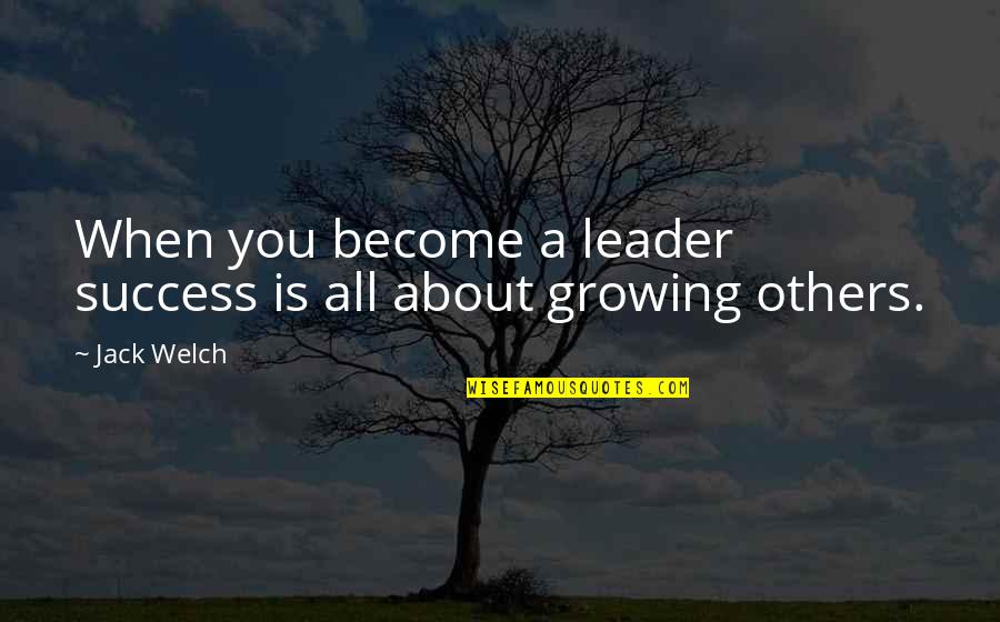 Funny Day Before Thanksgiving Quotes By Jack Welch: When you become a leader success is all