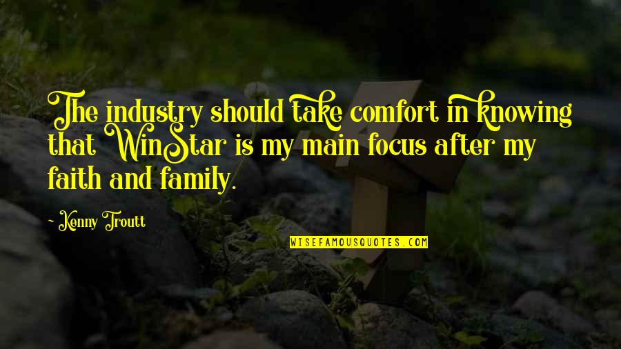 Funny Doctorate Quotes By Kenny Troutt: The industry should take comfort in knowing that