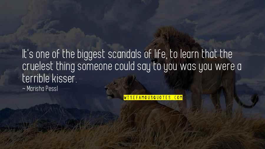 Funny Facebook Cover Page Quotes By Marisha Pessl: It's one of the biggest scandals of life, Funny Facebook Cover Page Quotes By Marisha Pessl: It's one of the biggest scandals of life,