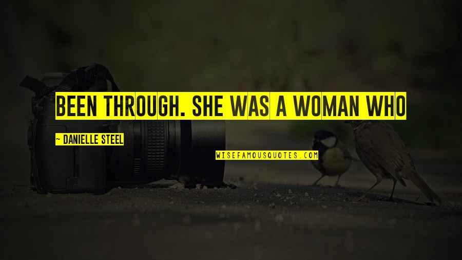 Funny Fifa Commentary Quotes By Danielle Steel: been through. She was a woman who Funny Fifa Commentary Quotes By Danielle Steel: been through. She was a woman who