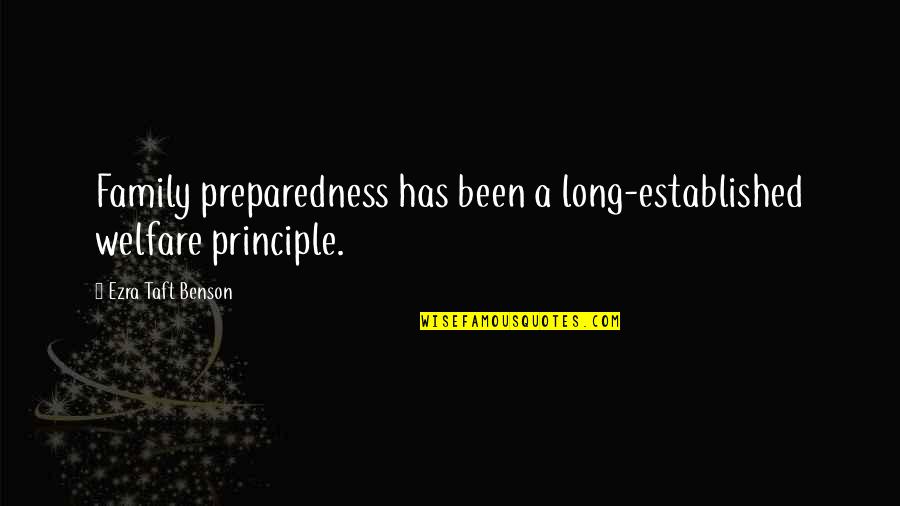 Funny Foggy Weather Quotes By Ezra Taft Benson: Family preparedness has been a long-established welfare principle. Funny Foggy Weather Quotes By Ezra Taft Benson: Family preparedness has been a long-established welfare principle.