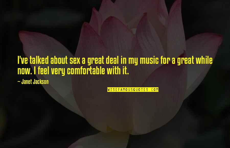 Funny Futurama Zoidberg Quotes By Janet Jackson: I've talked about sex a great deal in Funny Futurama Zoidberg Quotes By Janet Jackson: I've talked about sex a great deal in