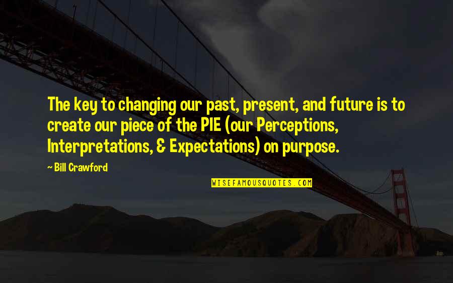 Funny Gin Tonic Quotes By Bill Crawford: The key to changing our past, present, and Funny Gin Tonic Quotes By Bill Crawford: The key to changing our past, present, and