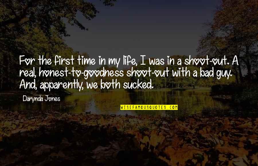 Funny Goodness Quotes By Darynda Jones: For the first time in my life, I
