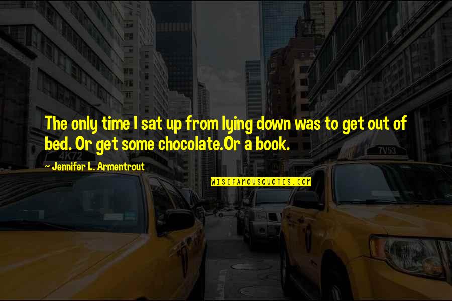 Funny Hockey Birthday Quotes By Jennifer L. Armentrout: The only time I sat up from lying