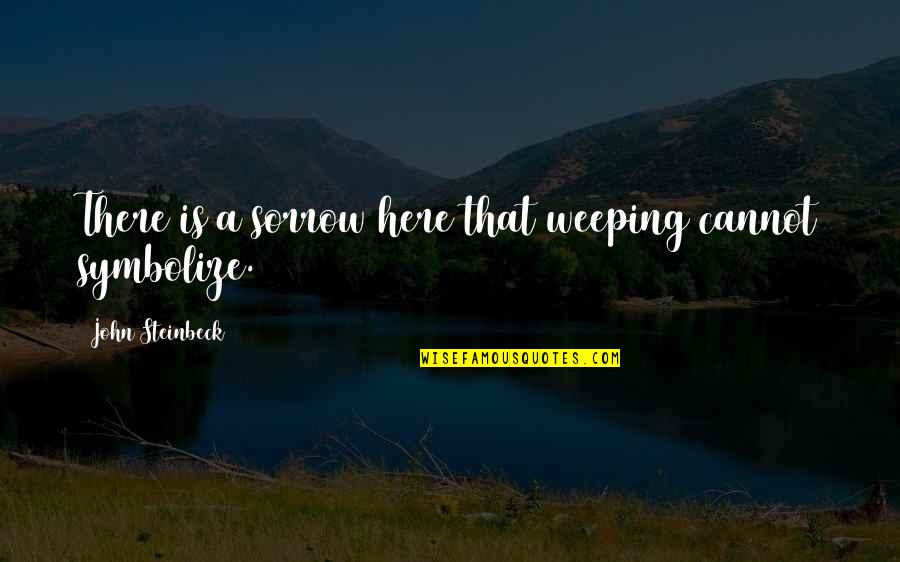Funny Jim Morrison Quotes By John Steinbeck: There is a sorrow here that weeping cannot Funny Jim Morrison Quotes By John Steinbeck: There is a sorrow here that weeping cannot