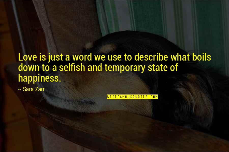 Funny Joggers Quotes By Sara Zarr: Love is just a word we use to Funny Joggers Quotes By Sara Zarr: Love is just a word we use to