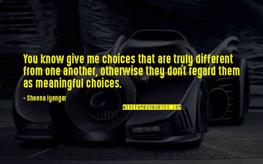Funny Magic 8-ball Quotes By Sheena Iyengar: You know give me choices that are truly Funny Magic 8-ball Quotes By Sheena Iyengar: You know give me choices that are truly