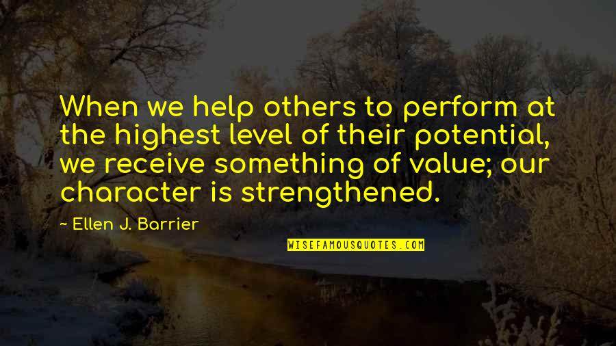 Funny Mahjong Quotes By Ellen J. Barrier: When we help others to perform at the Funny Mahjong Quotes By Ellen J. Barrier: When we help others to perform at the