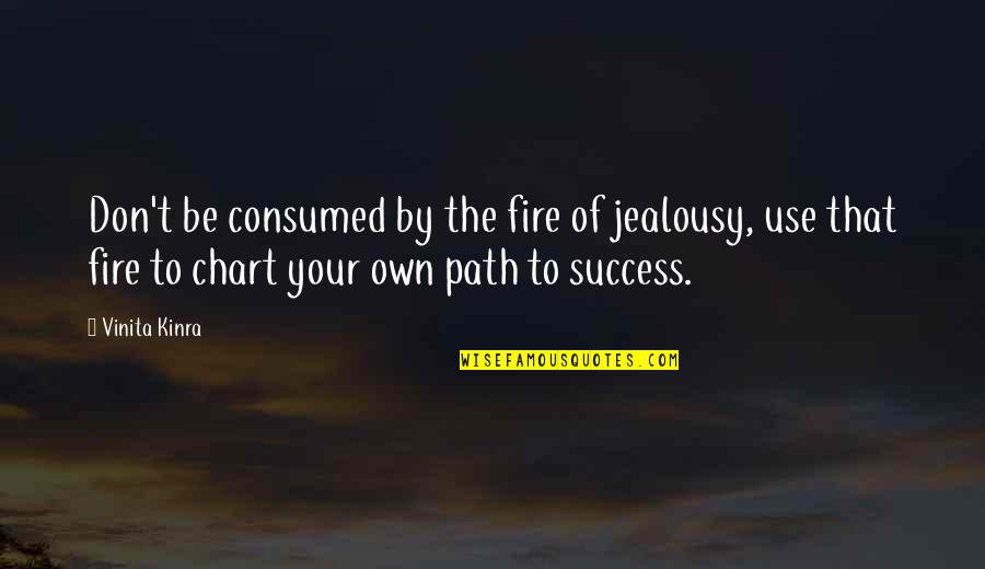 Funny Mayans Quotes By Vinita Kinra: Don't be consumed by the fire of jealousy,