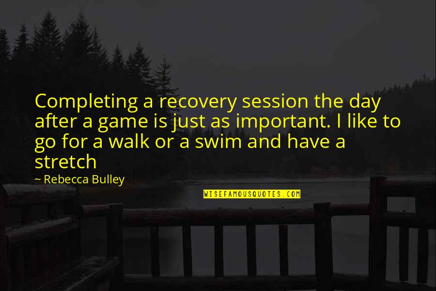 Funny New Homeowner Quotes By Rebecca Bulley: Completing a recovery session the day after a