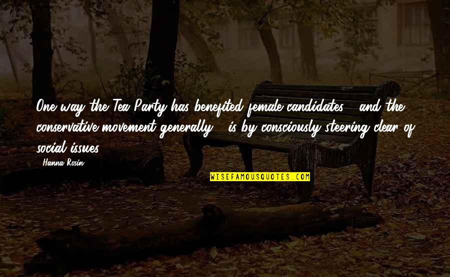 Funny Perfumes Quotes By Hanna Rosin: One way the Tea Party has benefited female Funny Perfumes Quotes By Hanna Rosin: One way the Tea Party has benefited female