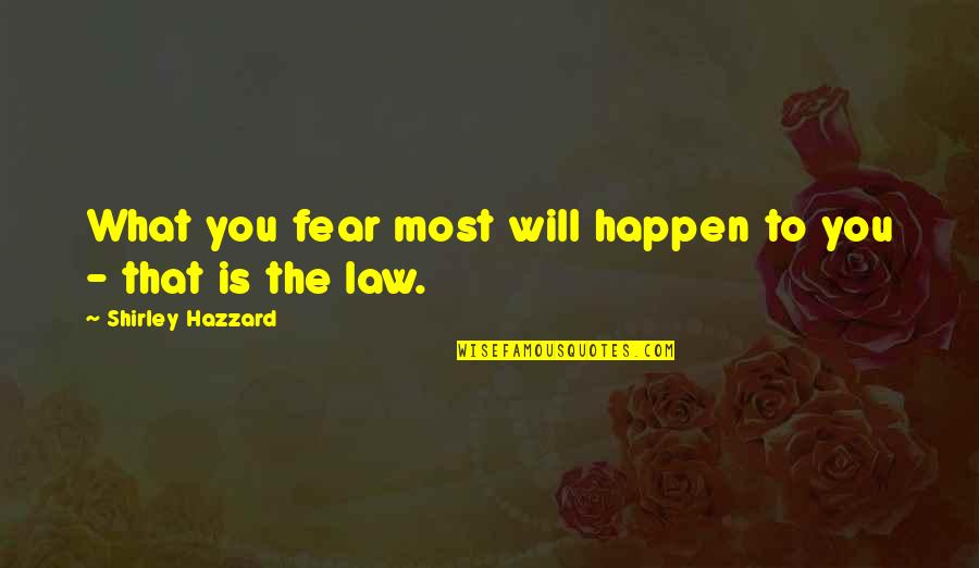 Funny Persian Quotes By Shirley Hazzard: What you fear most will happen to you Funny Persian Quotes By Shirley Hazzard: What you fear most will happen to you