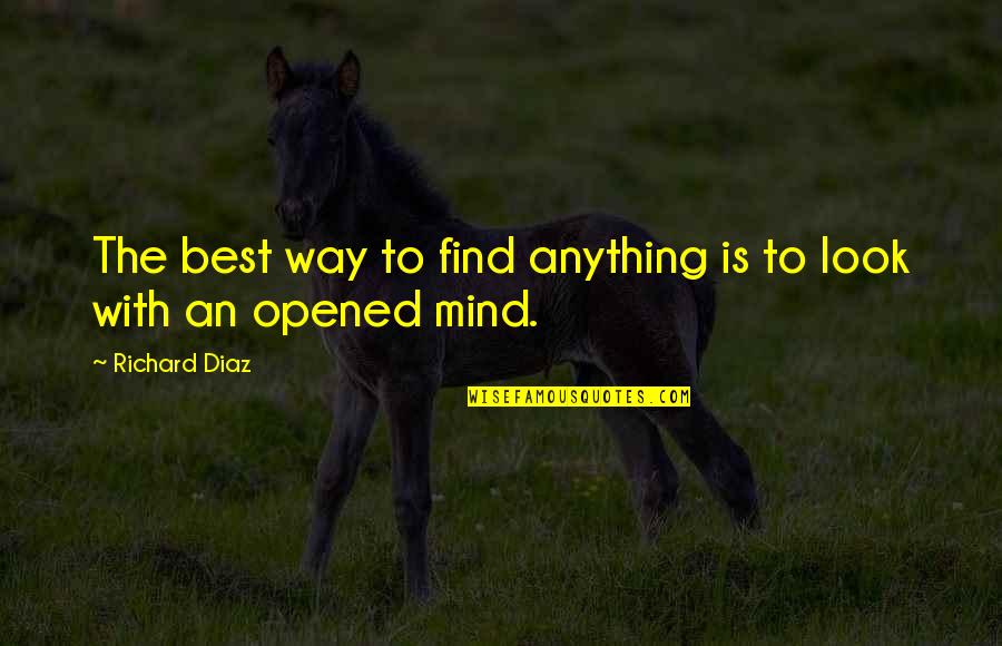 Funny Perverted Valentines Day Quotes By Richard Diaz: The best way to find anything is to