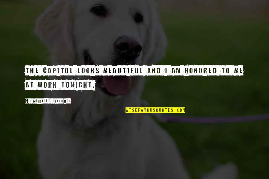 Funny Red Wine Quotes By Gabrielle Giffords: The Capitol looks beautiful and I am honored Funny Red Wine Quotes By Gabrielle Giffords: The Capitol looks beautiful and I am honored