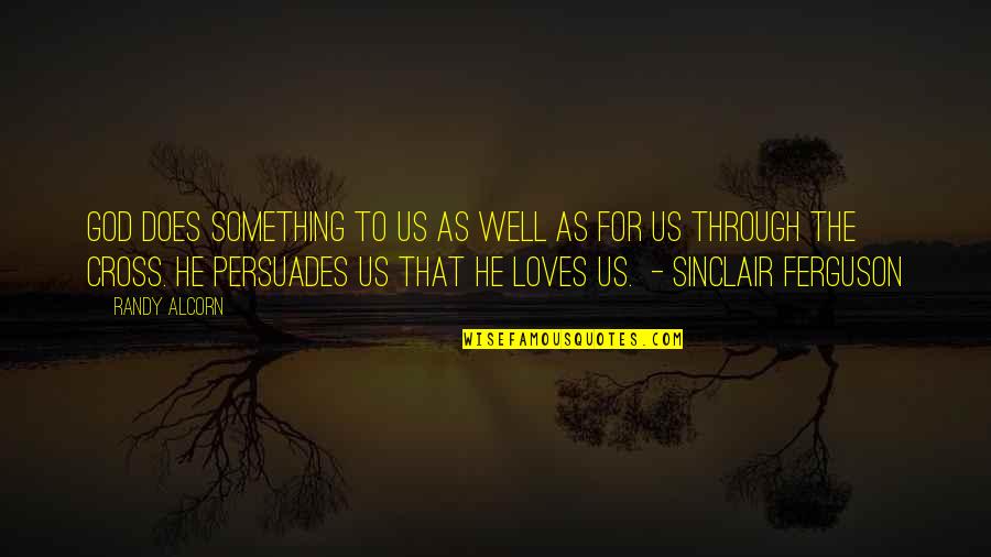 Funny Santana Quotes By Randy Alcorn: God does something to us as well as Funny Santana Quotes By Randy Alcorn: God does something to us as well as