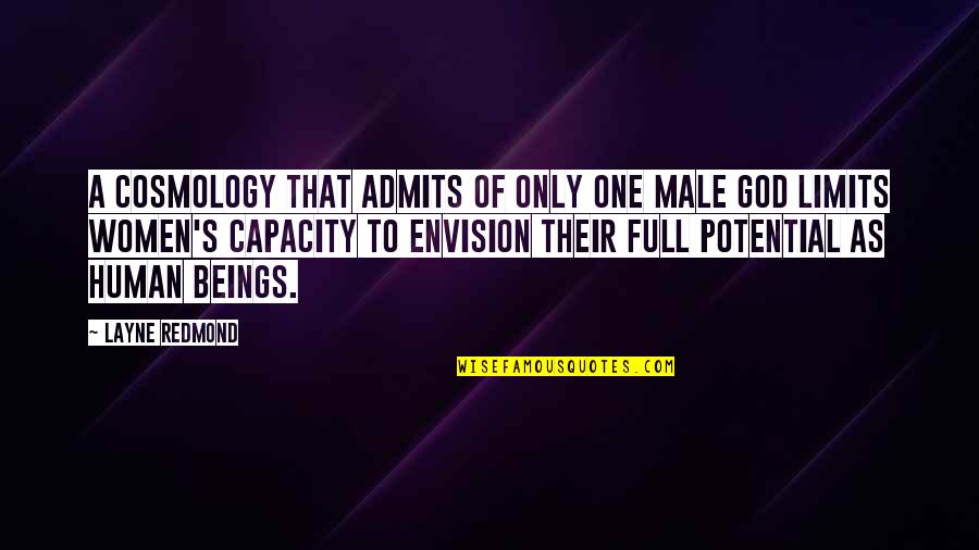 Funny Sardar Quotes By Layne Redmond: A cosmology that admits of only one male
