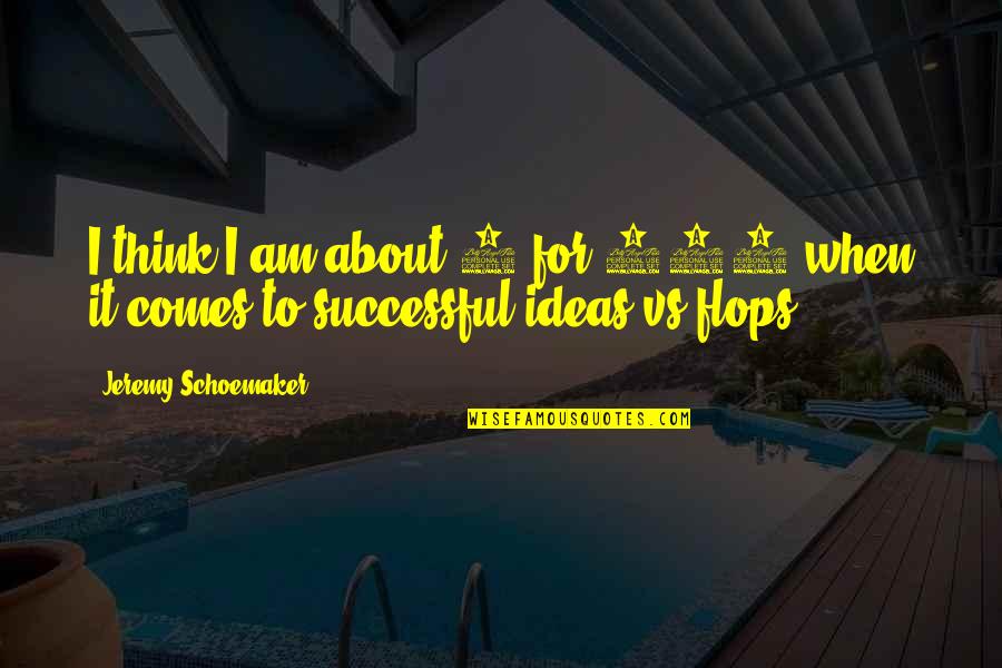 Funny Successful Quotes By Jeremy Schoemaker: I think I am about 5 for 500 Funny Successful Quotes By Jeremy Schoemaker: I think I am about 5 for 500