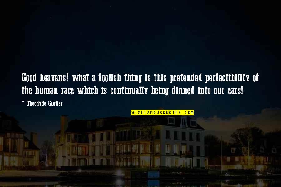 Funny Toilet Bound Hanako Kun Quotes By Theophile Gautier: Good heavens! what a foolish thing is this