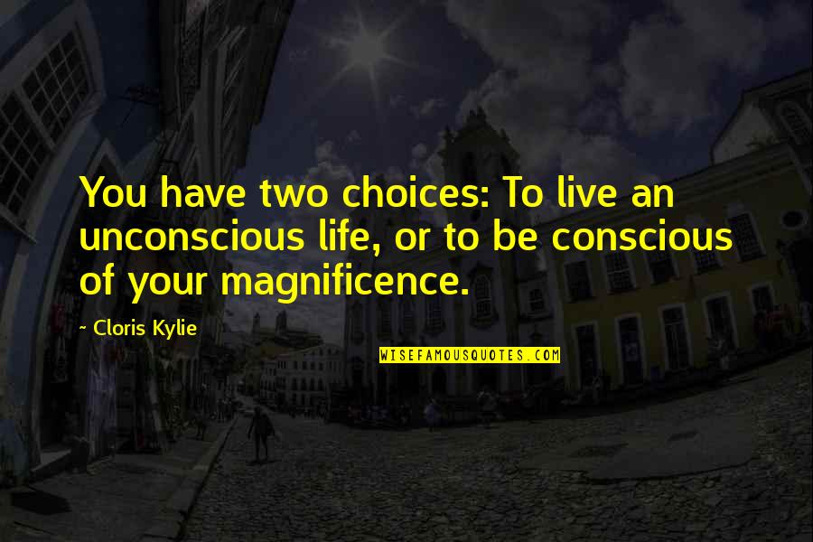 Funny Tweeting Quotes By Cloris Kylie: You have two choices: To live an unconscious Funny Tweeting Quotes By Cloris Kylie: You have two choices: To live an unconscious