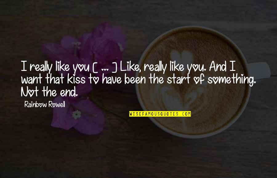 Funny Type 1 Diabetes Quotes By Rainbow Rowell: I really like you [ ... ] Like,