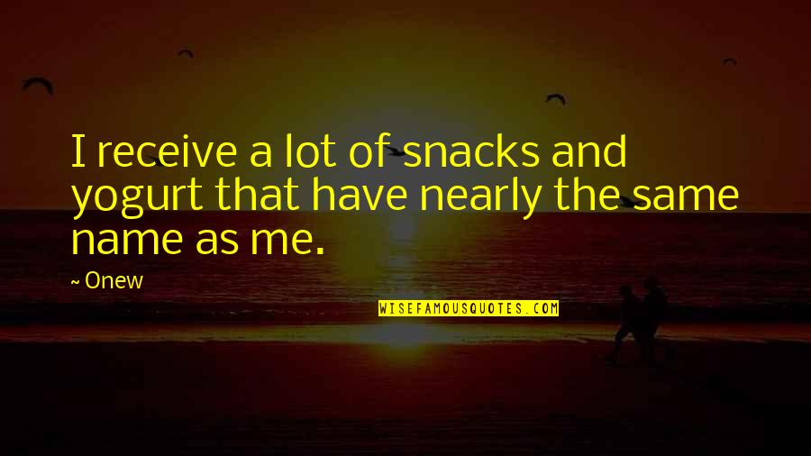 Funny Valentines Day Single Quotes By Onew: I receive a lot of snacks and yogurt