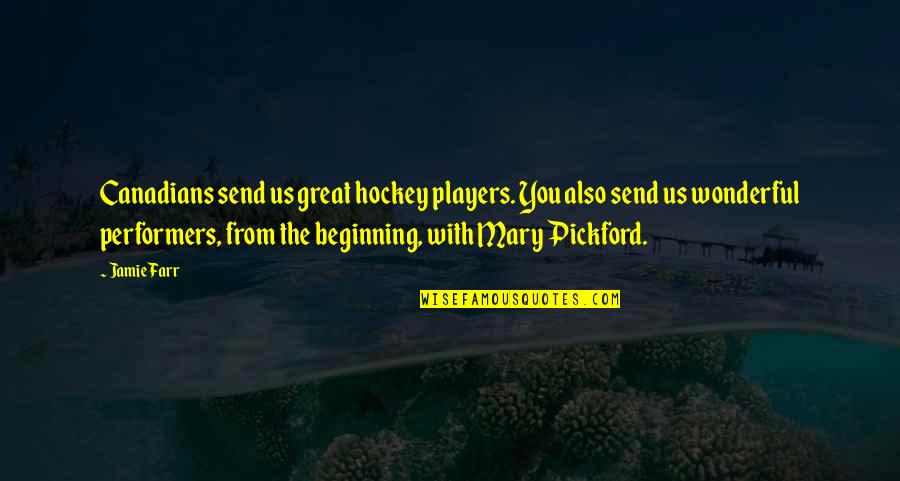 Funnyjunk Quotes By Jamie Farr: Canadians send us great hockey players. You also Funnyjunk Quotes By Jamie Farr: Canadians send us great hockey players. You also