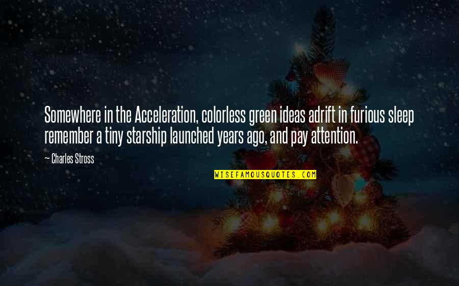 Furious Quotes By Charles Stross: Somewhere in the Acceleration, colorless green ideas adrift Furious Quotes By Charles Stross: Somewhere in the Acceleration, colorless green ideas adrift