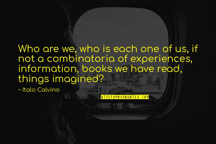 Furusho Chicago Quotes By Italo Calvino: Who are we, who is each one of