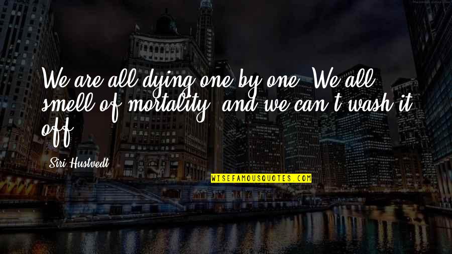 Futterman Sirotkin Quotes By Siri Hustvedt: We are all dying one by one. We