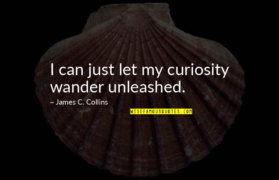 Futurama Nutley Quotes By James C. Collins: I can just let my curiosity wander unleashed.